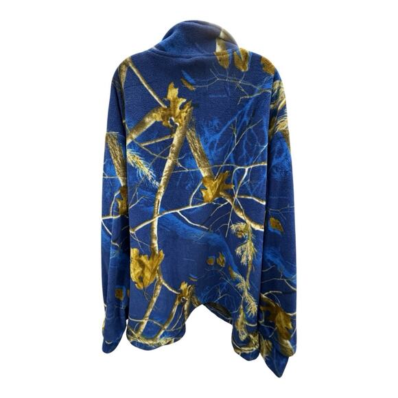 Oversize Outfitters Made In USA Men's Camo Pullover Long Sleeve Hunting Shirt 5X - Picture 2 of 6